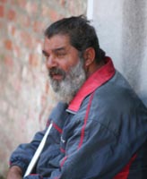 'Begging Man' by Catherine Johnson