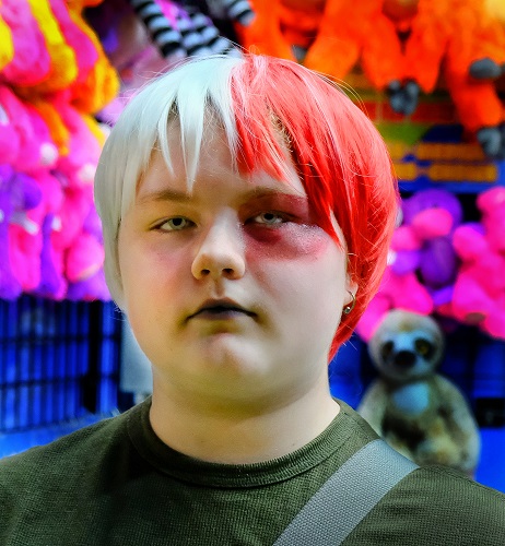 'Teenage Angst, Hummelstown Fireman's Festival,' by R. Andrew Hoff, 2021, Photography, 20x20