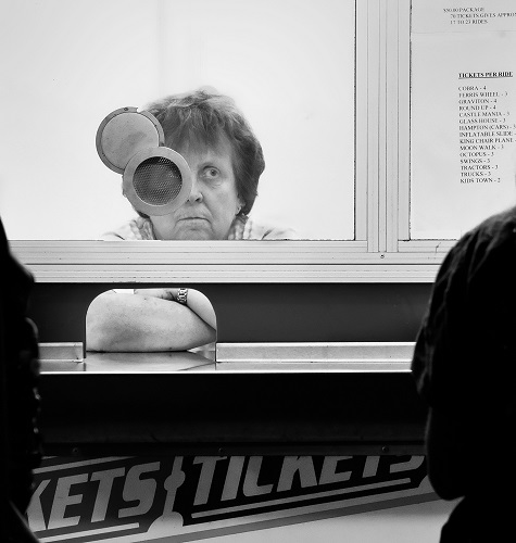 'Cyborg, Elizabethtown fair' by R. Andrew Hoff, 2021, Photography, 18x18