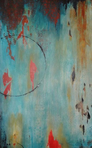 'Mine Ishka' by Charlene Bennett Smith, Acrylic painting on canvas, 48x36 inches