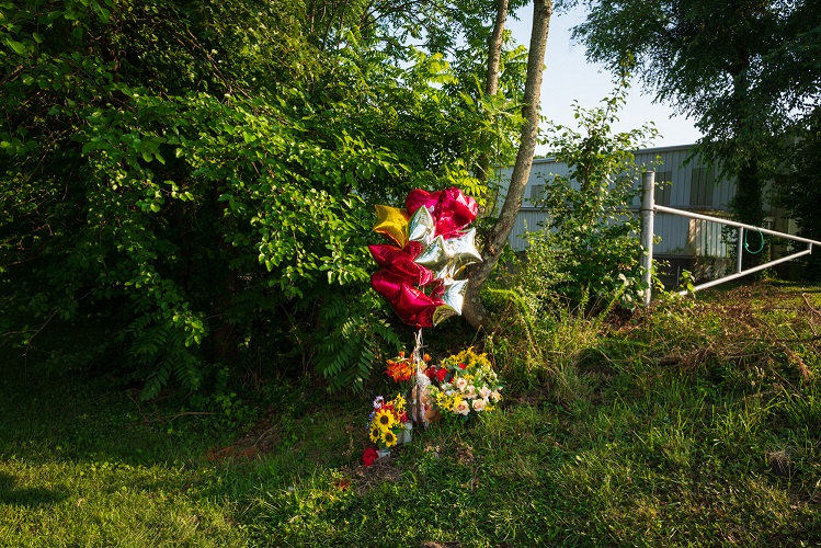 '7/5/21 Roadside Memorial Hull Street - Richmond VA - Vague Space portfolio 2021'