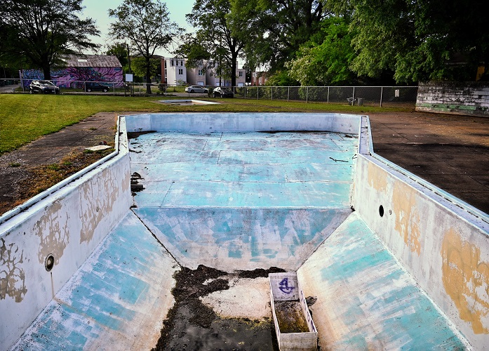 '5/12/21 Hartshorn Community Swimming Pool Richmond VA Vague Space portfolio 2021'