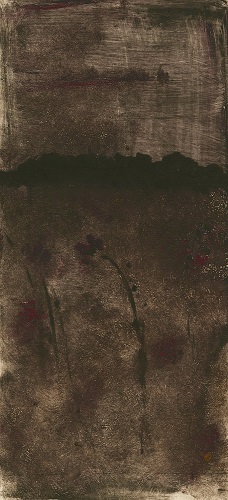 'Nightfall,' Monotype by Laurie Carnohan